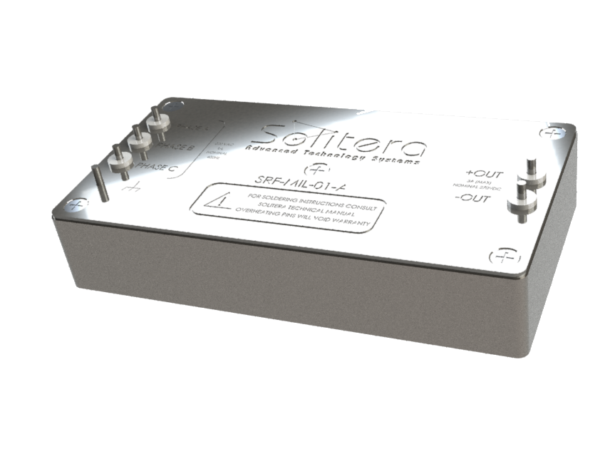3∅ AC Rectifier EMI Filter Module